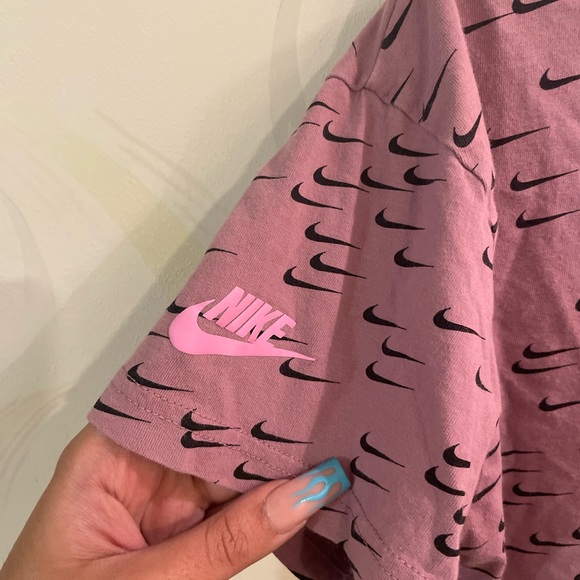 Nike Crop Top size Medium in Mauve - Picture 1 of 5